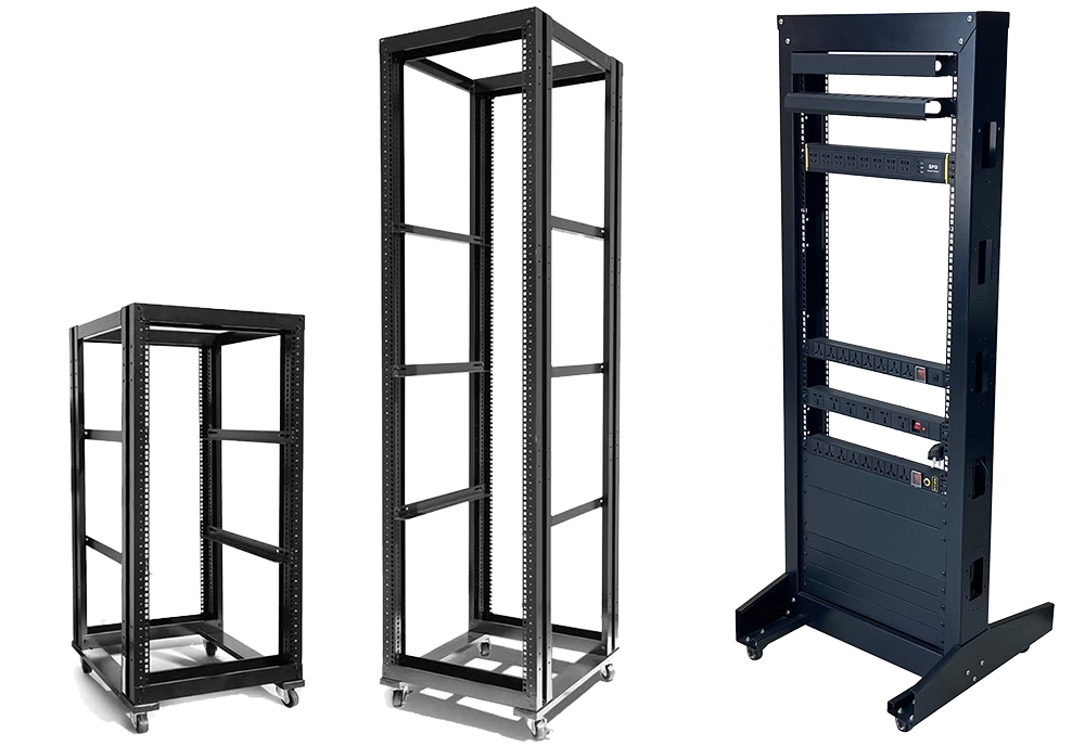 Open Bay Rack Installation